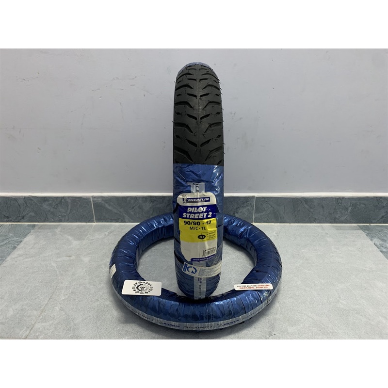 VỎ XE LỐP XE - MICHELIN (GAI PILOT STREET 2) - TUBELESS KHÔNG RUỘT..- PTNKCH