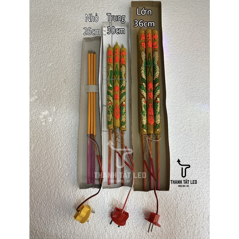 Nhang  Điện khắc Rồng 3 Cở