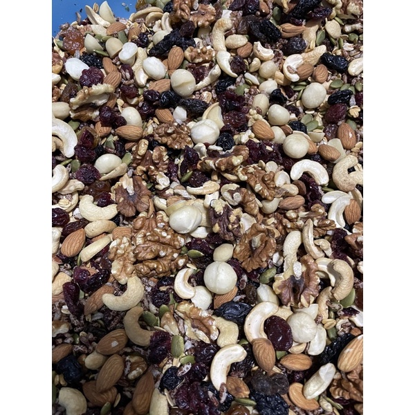 500g granola siêu hạt loại đặc biệt (có nhân mắc ca - cam kết ngon ko hôi dầu)