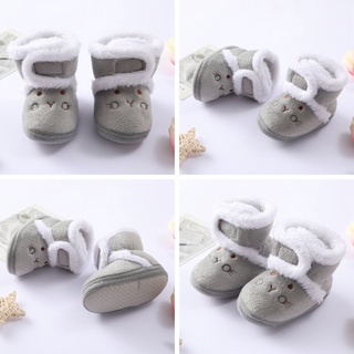 Giày bốt lót nhung đế mềm cho bé
