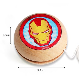 Yoyo gỗ in hình Marvel
