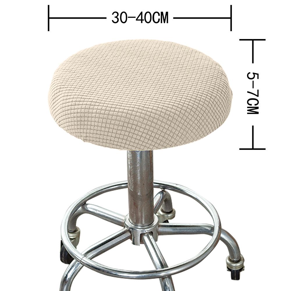 MUVAKO Vỏ Bọc Ghế Ngồi Bằng Polyester Co Giãn Dày Dặn Chống Trơn Có Thể Giặt Được