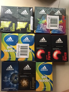 Nước Hoa Adidas edt 100 ml, sữa tắm adidas