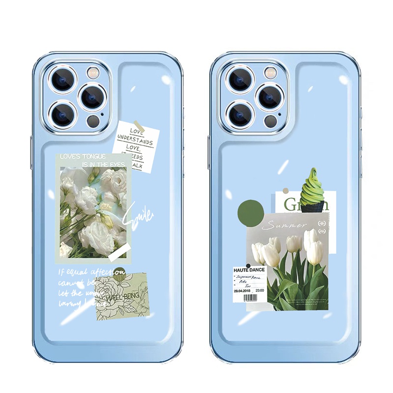 Ốp điện thoại SUNTAIHO TPU hình hoa huệ tây thích hợp cho iPhone 11 Pro 13 Pro Max 12 Pro Max Xs Max Xs XR 7 8 Plus