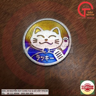 DO KIENG - Logo titan hình Mèo may mắn . UY TÍNH, CHẤT LƯỢNG.