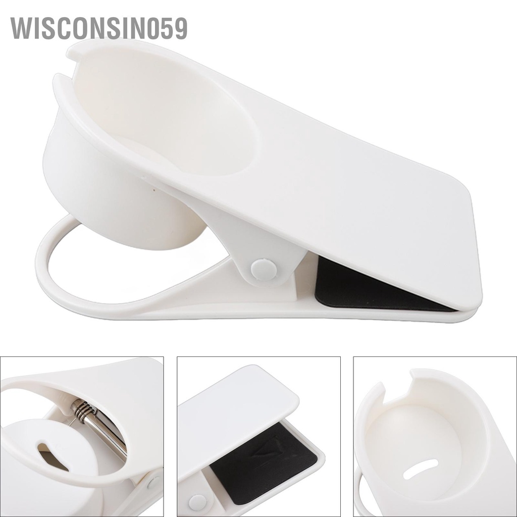Wisconsin059 Giá đỡ cốc Kẹp Bàn bên Thủy tinh Cốc Chai nhựa để lưu trữ văn phòng tại nhà