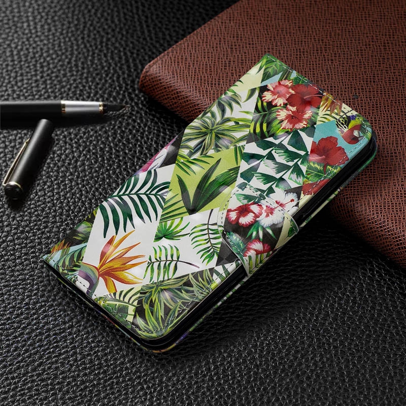 Luxury Flower Leather Flip Cover For Samsung Galaxy M10 M20 M30 A70 A50 A50S A40 A30 A30S A20 A20E A20S A20 A10S A10 Wallet Case