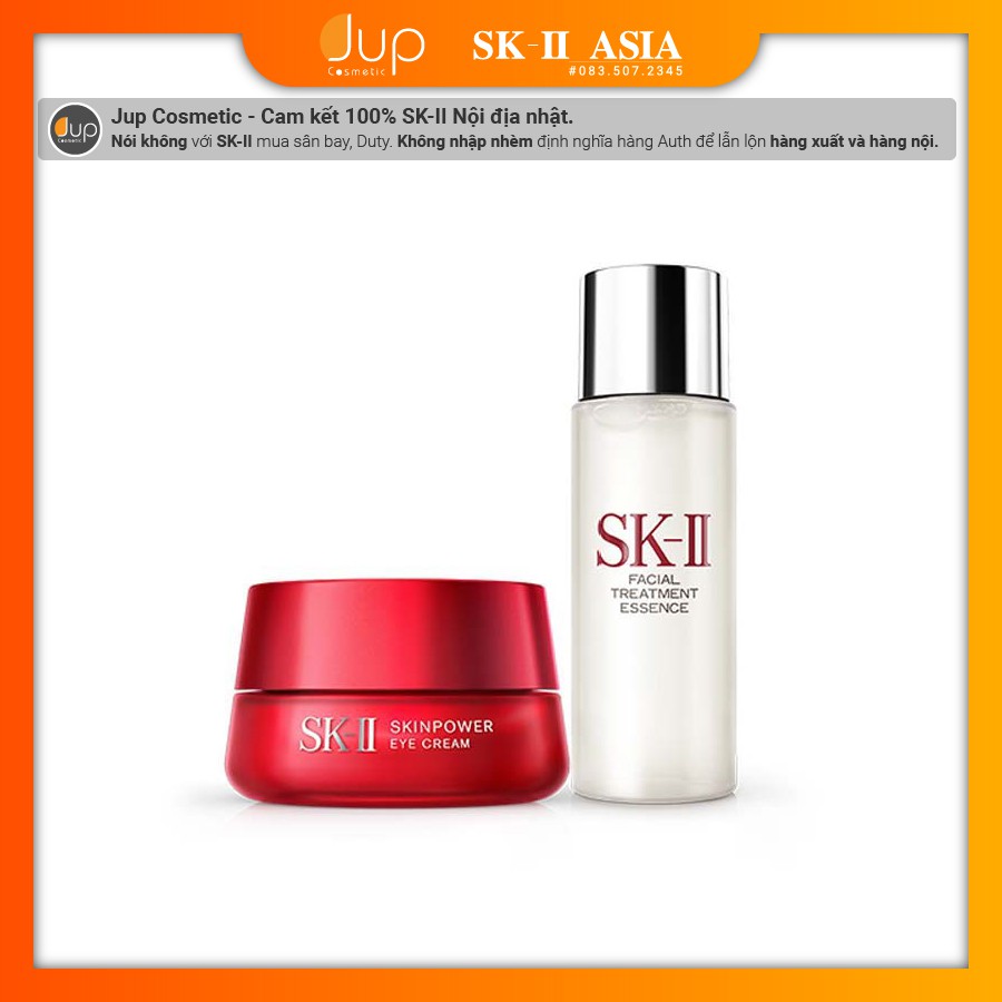 Set Kem mắt SK-II Skin Power Eye Cream 15g