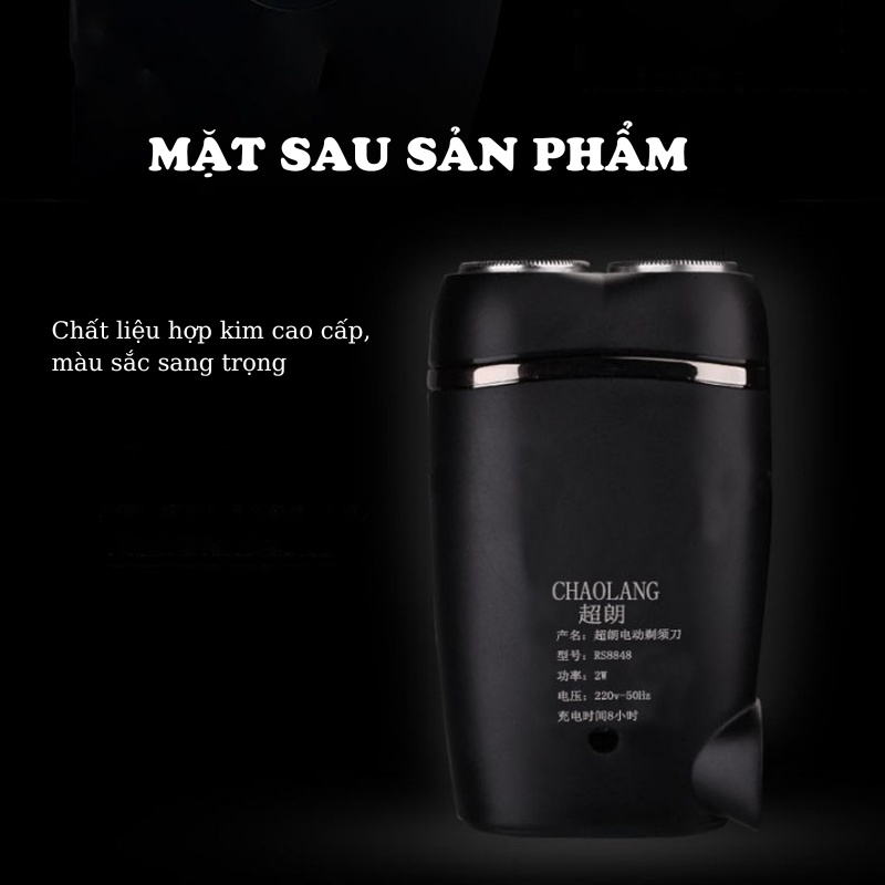 Máy Cạo Râu Nam Máy Cạo Râu Mini Cầm Tay Đa Năng Chống Nước SUN.Z