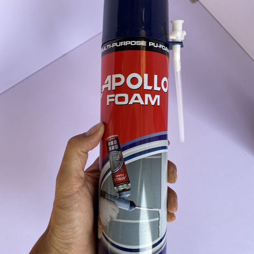 Keo bọt nở Apollo foam keo bọt loại dùng vòi - Kim Khí Dung Anh