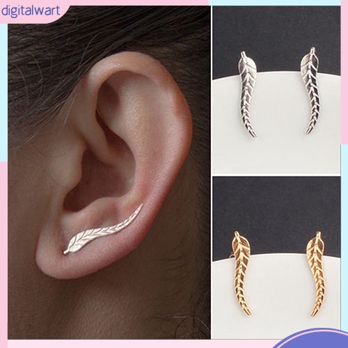 Khuyên Tai Hình Chiếc Lá Kiểu Dáng Thanh Lịch Dành Cho Nữ