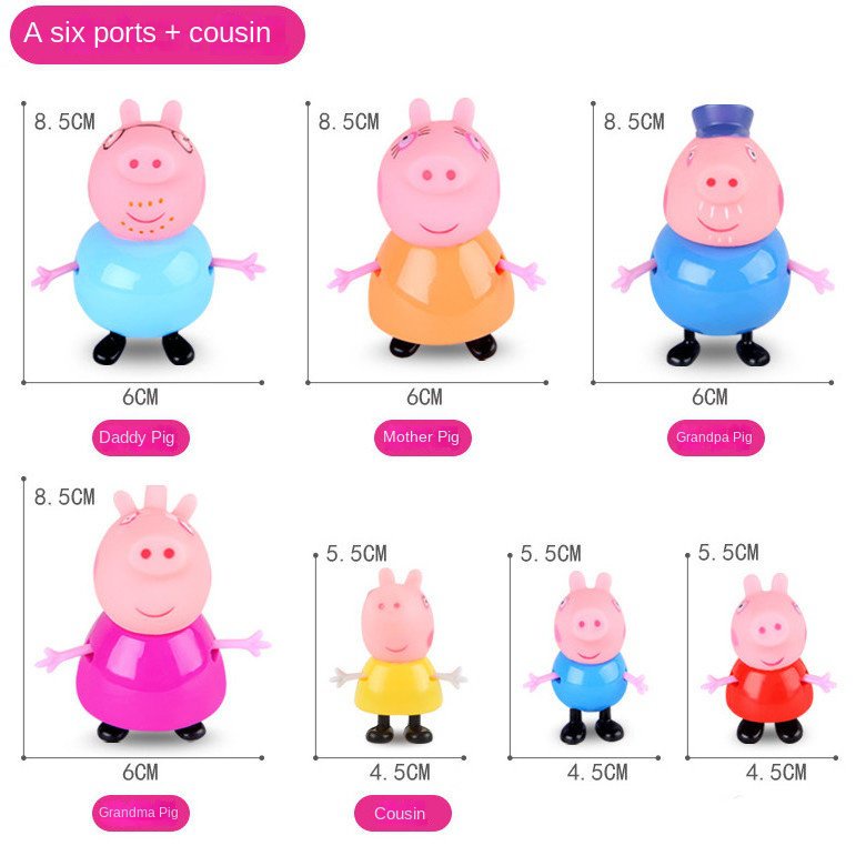 Bộ Đồ Chơi Nhà Búp Bê Heo Peppa Sang Trọng Dành Cho Trẻ Em