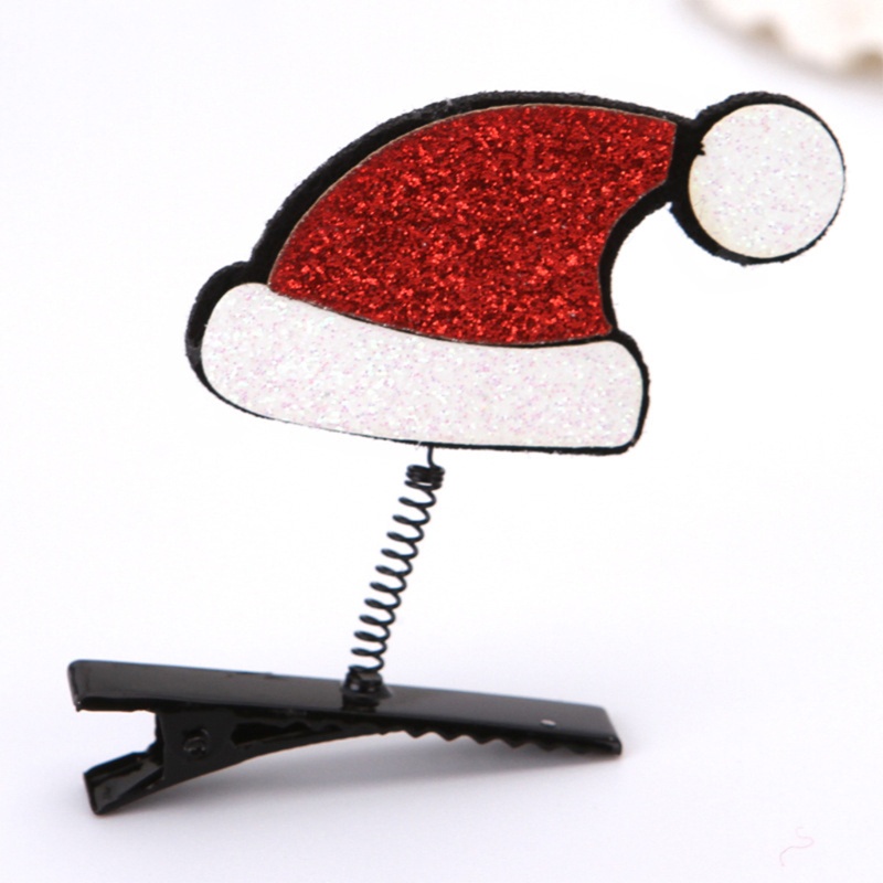Kẹp Tóc Hình Nón Giáng Sinh Dễ Thương