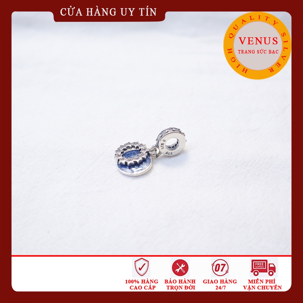 [Charm bạc 925 cao cấp] Charm treo hình nguyệt quế- Mã sản phẩm VENUSNQ