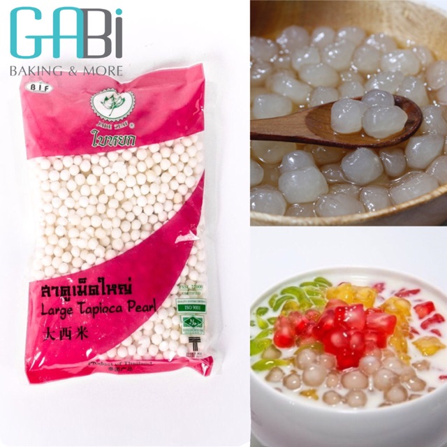 Trân châu trắng Thái Lan 400g/gói