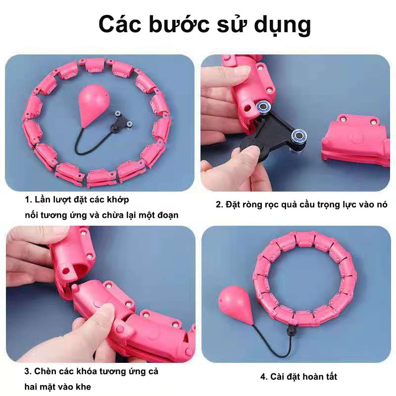 Có Hàng Sẵn  Vòng Lắc Eo Hula Hoop Thông Minh