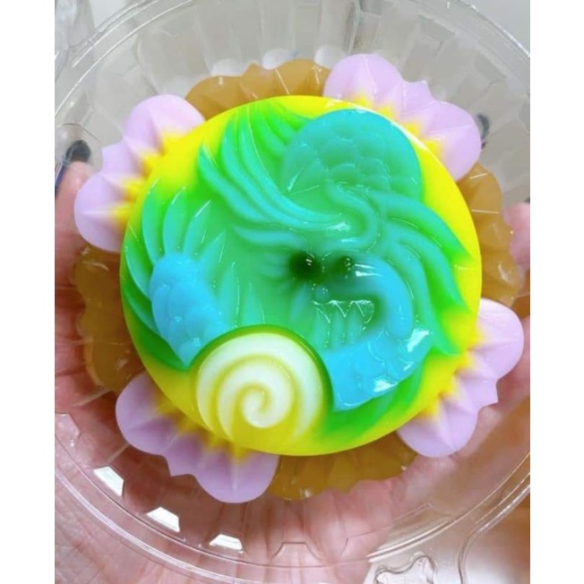 Khuôn xôi, rau câu, bánh trung thu rồng phượng 9cm khuôn liền/kèm ảnh thật