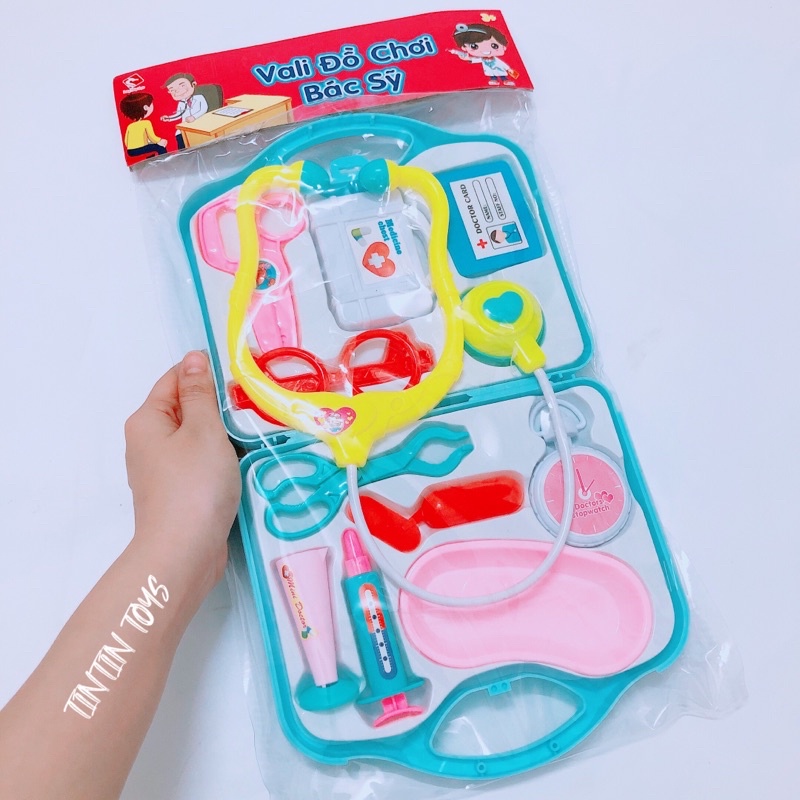 [HÀNG ĐẸP-Nhiều mẫu] Đồ chơi Vali Bác sĩ dễ thương cho bé