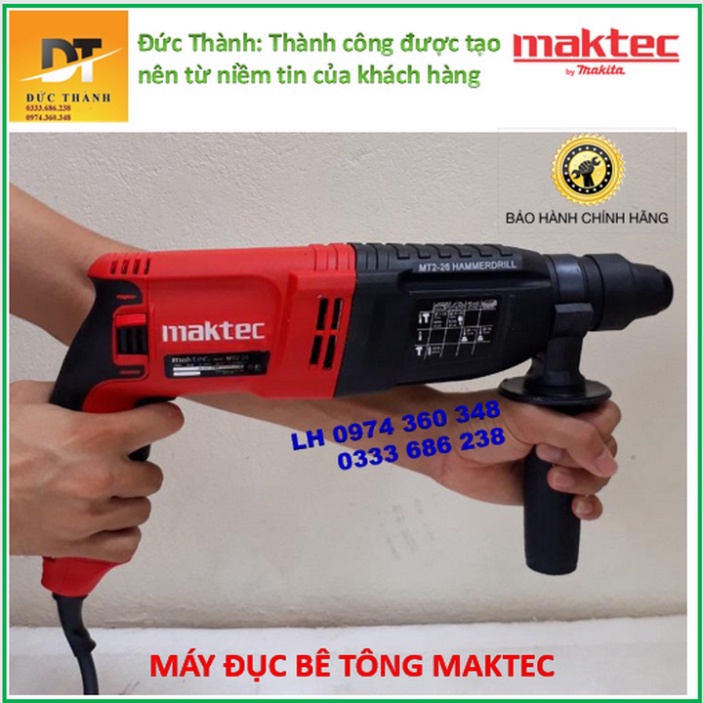 Siêu hot Máy đục bê tông Maktec. Hàng nhập khẩu chính hãng.