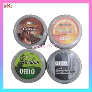 Gel Hút Mụn Than Tre , gel lột mụn trà xanh , gel lột mụn cafe ,gel lột mụn cám vitamin OHIO