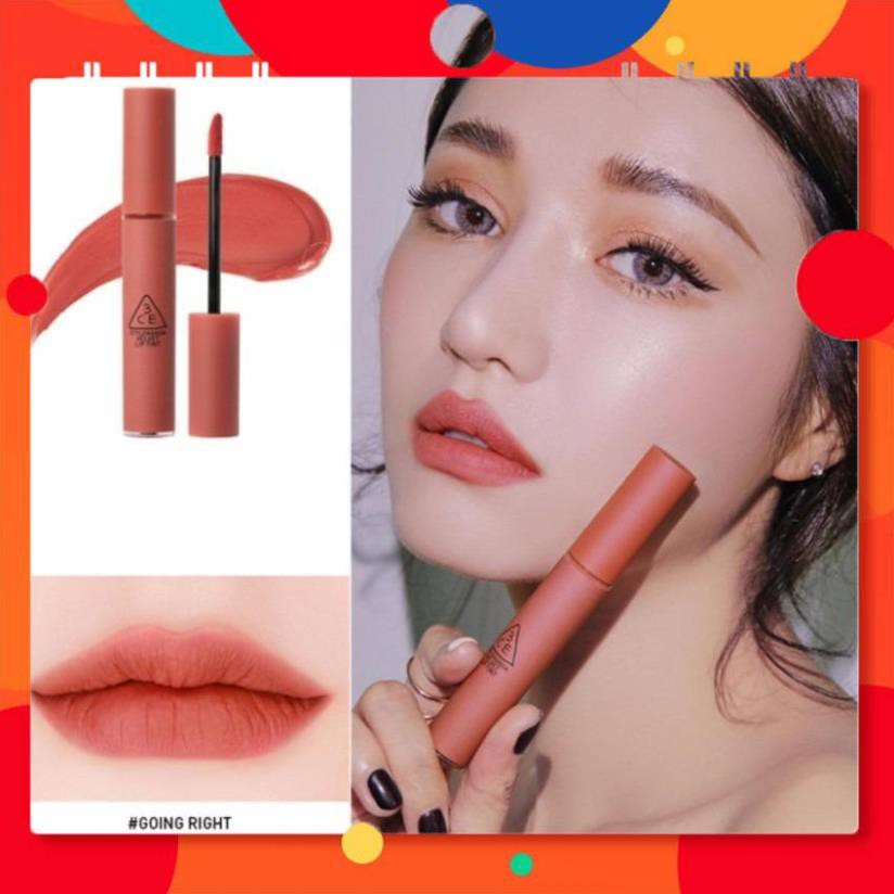 [FREESHIP] Son 3CE Velvet Lip Tint Going Right Màu Cam Hồng Đất