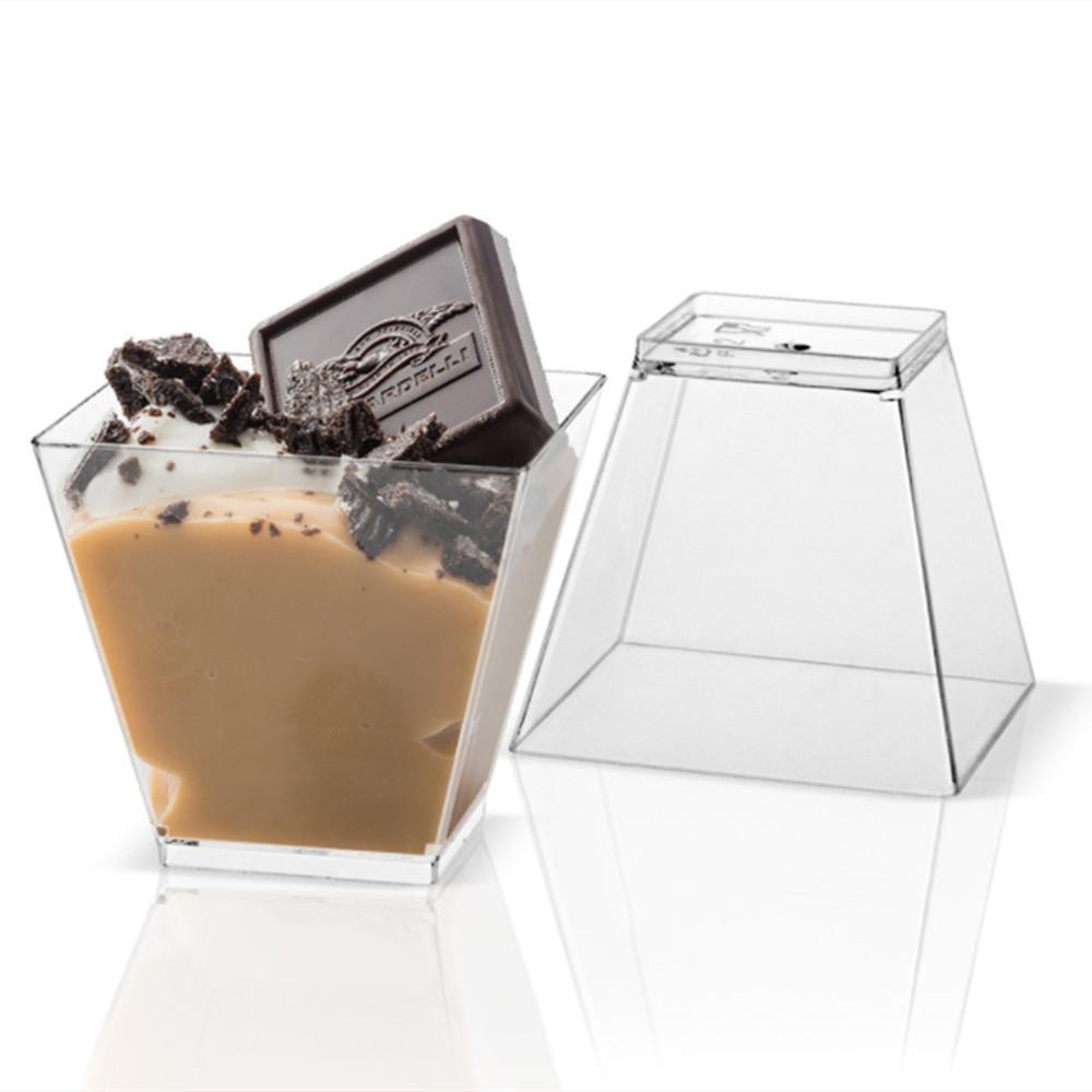 Cốc Kem Dùng Một Lần Trong Suốt Dung Tích 60ml ~ 200ml