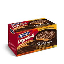 Bánh Quy Lúa Mì Nguyên Cám Chocolate Đen Mcvities