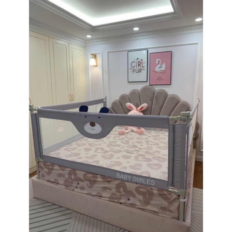 THANH CHẮN GIƯỜNG CAO CẤP BABY SMILES 0,9M- 1,05M