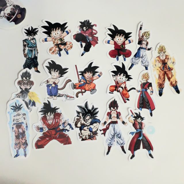 Sticker anime Dragon ball (7 viên ngọc rồng)