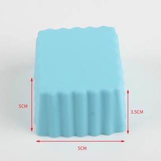 Khuôn Silicon vuông 5x5x3.5cm