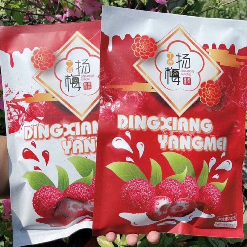 ô mai xí muội thanh mai hot hit Dingxiang Yangmei Hongkong gói 300g