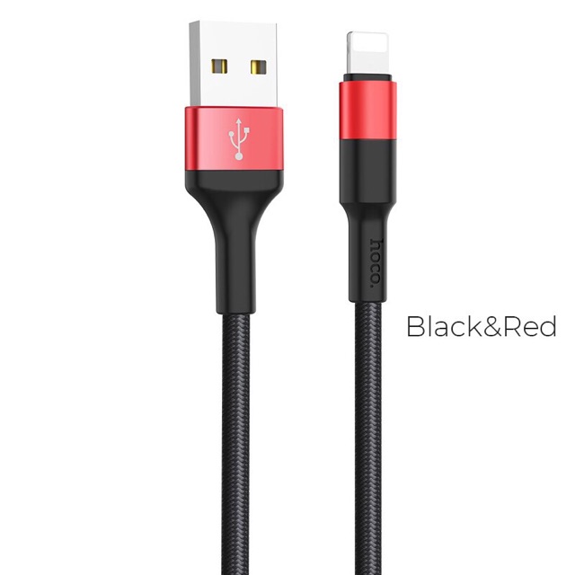 Cáp sạc Hoco X26 dây dù chống đứt cho IP