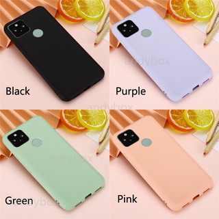 Ốp điện thoại silicon cao su mềm mặt nhám cao cấp cho Google Pixel 5a / 4a / 4 / 4 Xl 5G Pixel 4 / 5/ 4a / 5a