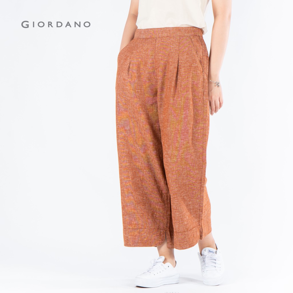 Quần Ống Rộng Nữ Giordano 05420202 | BigBuy360 - bigbuy360.vn