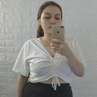 Áo croptop rút dây bigsize