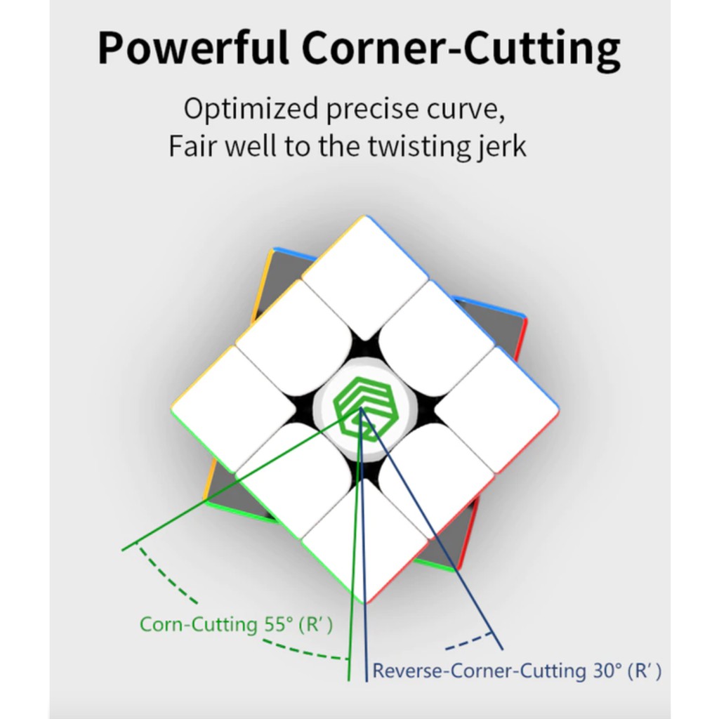 Rubik 3x3 MsCUBE Ms3-V1 M 3x3x3 Có Nam Châm