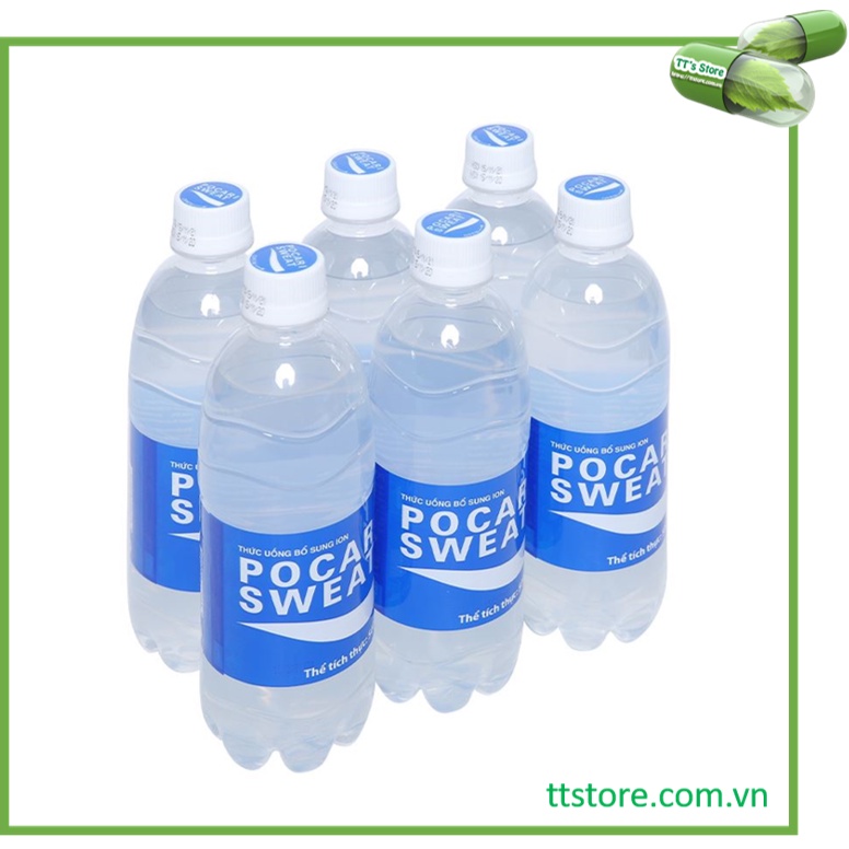 Nước uống bù khoáng Pocari Sweat (Lốc 6 chai 500ml) [bocari, sweet, bù điện giải]