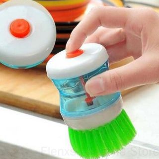 Dụng cụ rửa chén kết hợp đựng nước rửa chén tiện dụng