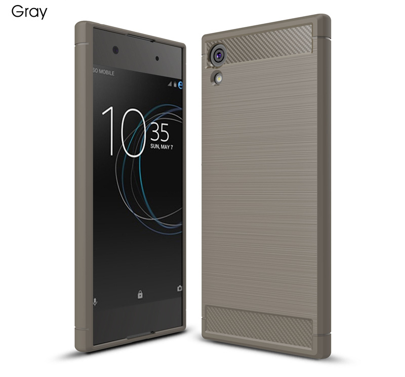Ốp Điện Thoại Chống Sốc Màu Trơn Nhám Cho Sony Xperia Xa1 Plus Ultra L1 L2 L3 G3116 G3112 G3121 G3123 G3125