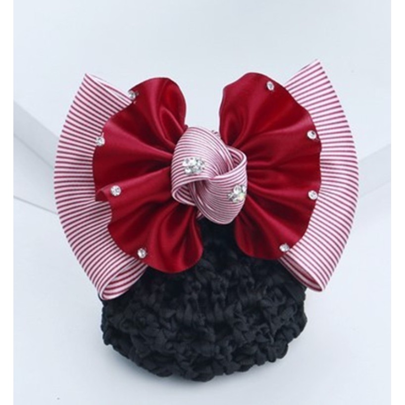 kẹp tóc nơ lớn màu đẹp y hình , kèm búi lưới. hàng luôn có sẵn và y hình vì hình shop tự chụp nha các bạn. hàng rất đẹp.