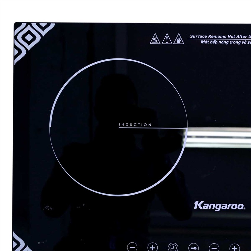 [Mã 267ELSALE hoàn 7% đơn 300K] Bếp điện từ đôi Kangaroo KG498N