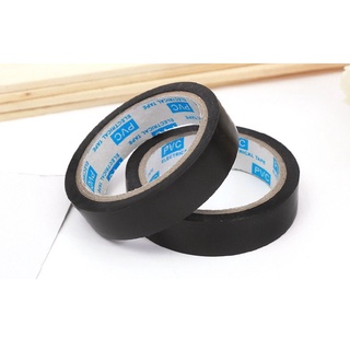 Băng keo cách điện PVC, 1 cuộn nhỏ băng keo đen quấn dây điện chống cháy