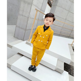 Set 3 Chi Tiết: Áo Vest+ Quần Âu + Áo Ghile Cao Cấp 10-30KG SHUBISHOP