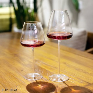 Ly uống rượu vang pha lê set 2 ly
