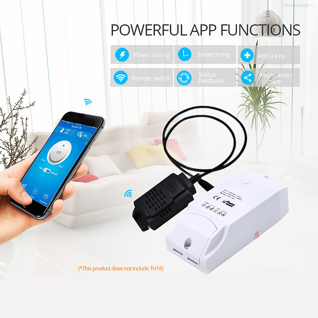 Mô đun cảm biến nhiệt độ độ ẩm thông minh cho Sonoff TH10/TH16