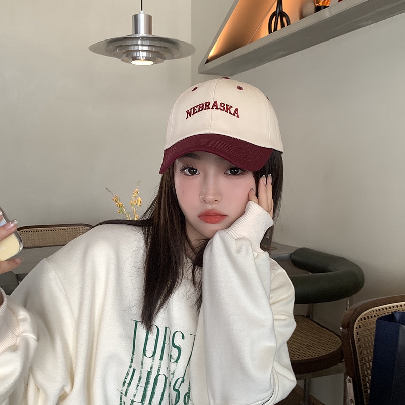 Mũ Lưỡi Trai Màu Sắc Phong Cách Hàn Quốc Thời Trang Cho Nữ