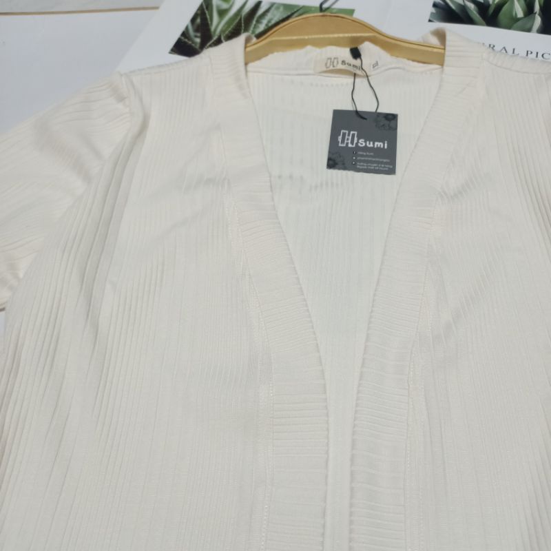 Bigsize áo khoác Cardigan hàng xịn HSUMI