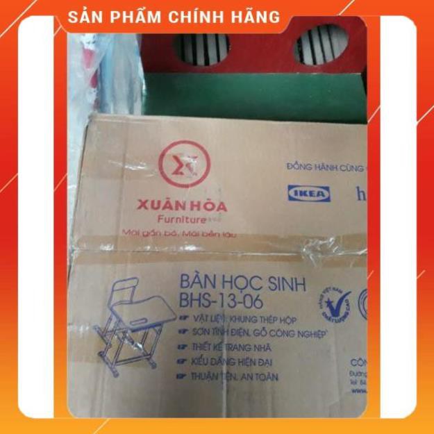 [FreeShip]  [ HỎA TỐC 1 GIỜ] Bàn ghế học sinh xuân hòa BHS-13-06 Huy Anh