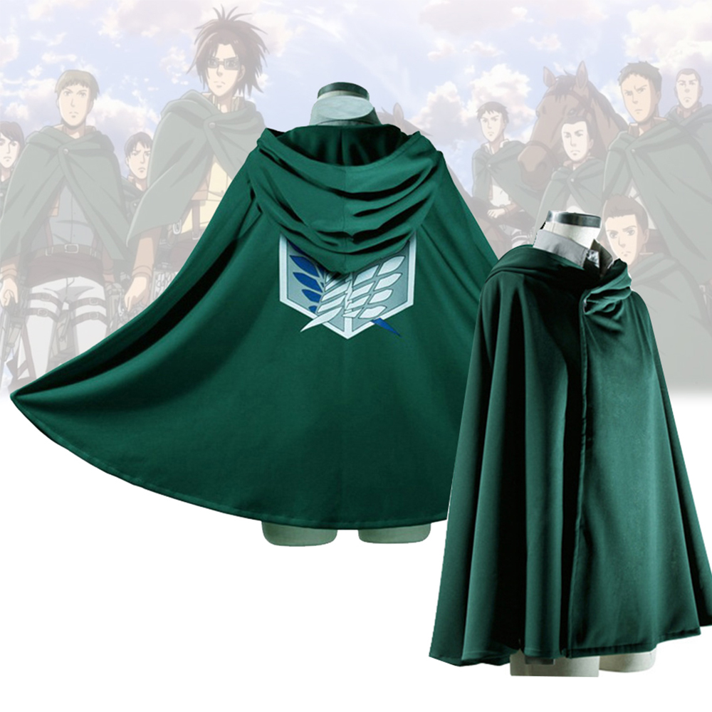 Áo Khoác Hoodie Hóa Trang Nhân Vật Anime Attack On Titan