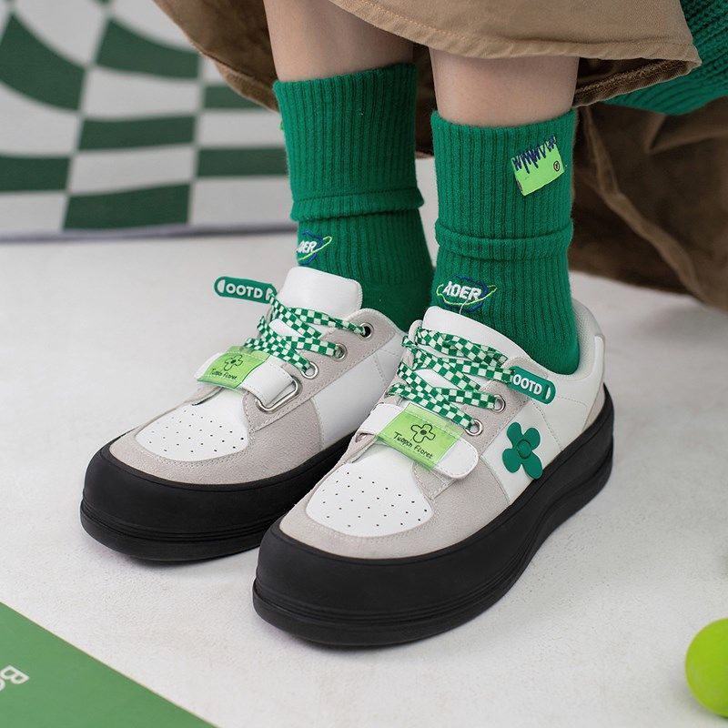 Giày Thể Thao canvas Đế Dày Thời Trang Mùa Xuân Dành Cho Nữ 2022